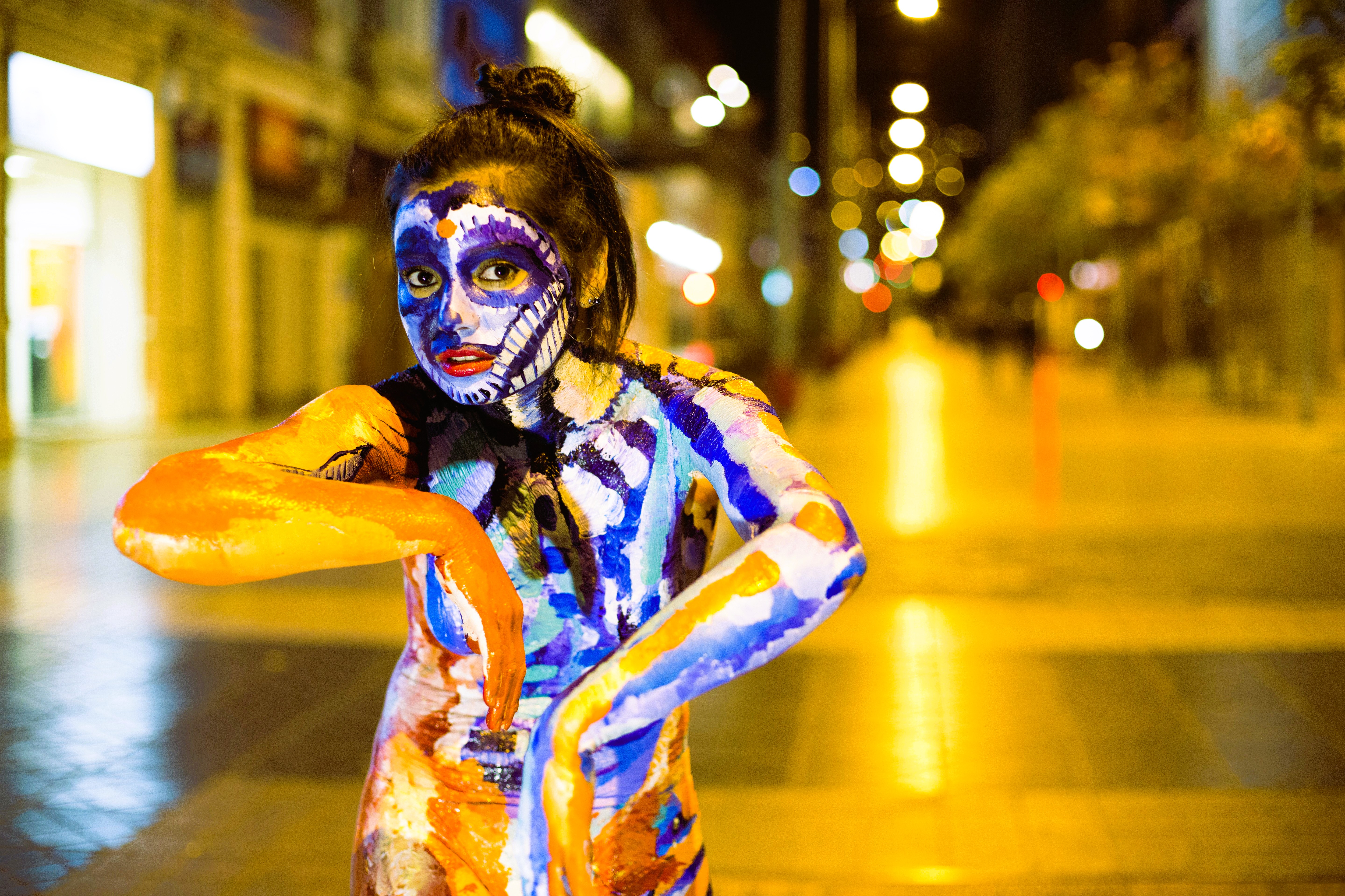 07.6 - SERIE: MUJER AZUL VI - CUERPOS PINTADOS - 2014 – 2019